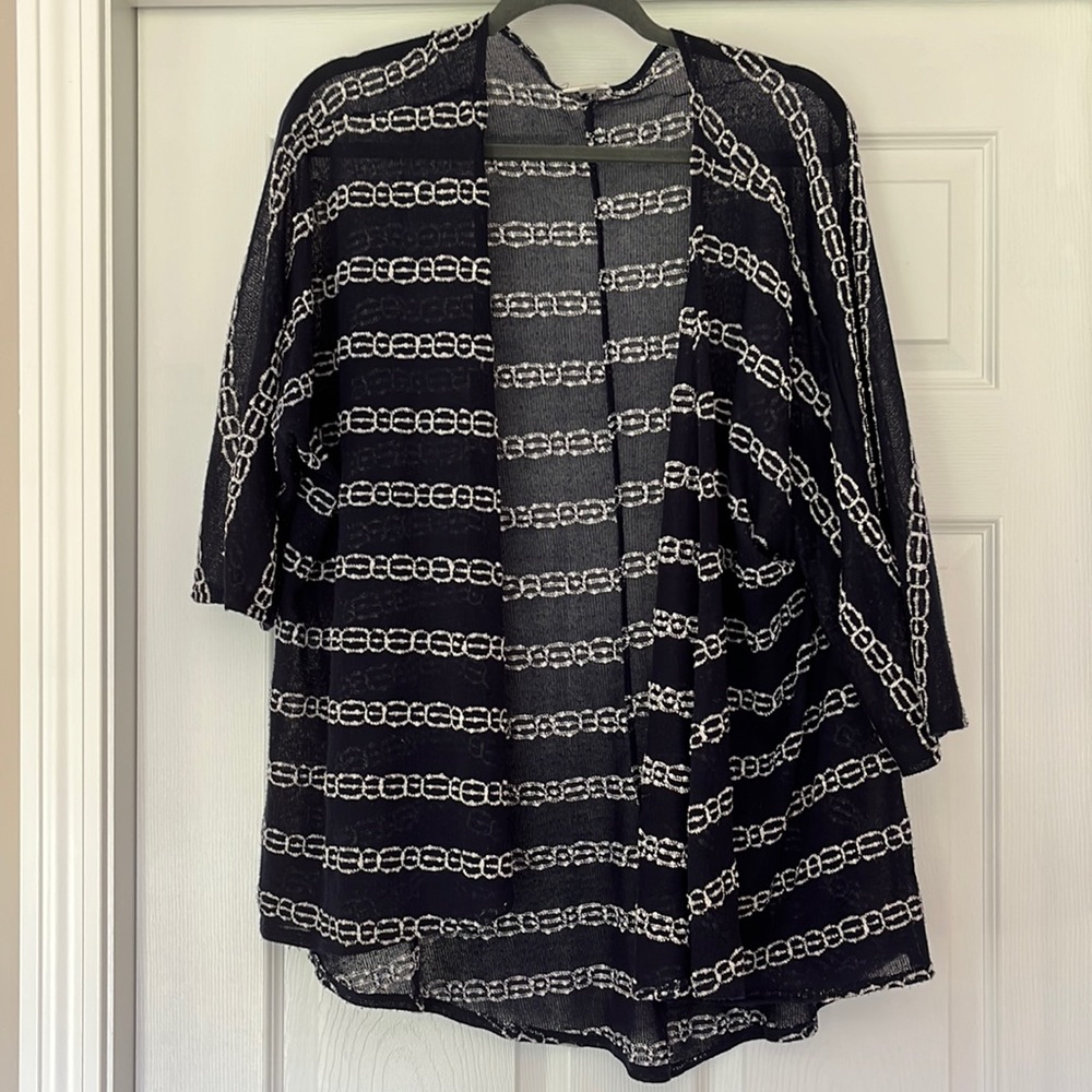 EUC:  Lularoe Lindsay- Nautical Theme - Size L